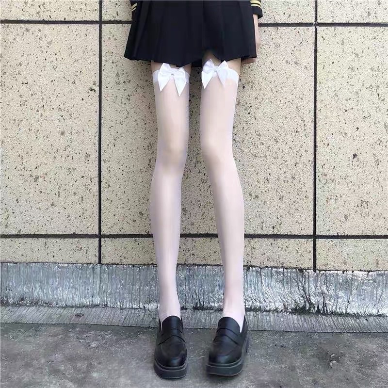 Tất siêu mỏng dài cosplay nữ sinh Nhật Bản dễ thương