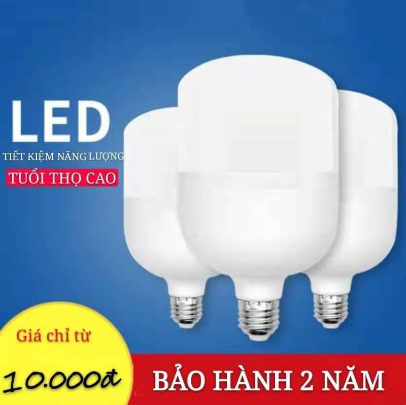 Bóng đèn LED tiết kiệm năng lượng chiếu sáng gia dụng siêu sáng, nhà máy sản xuất bóng đèn vít xoắn e27 chống thấm nước công suất cao 5W-10W -15W-20W-30W-40W -50W(Ánh sáng Trắng)