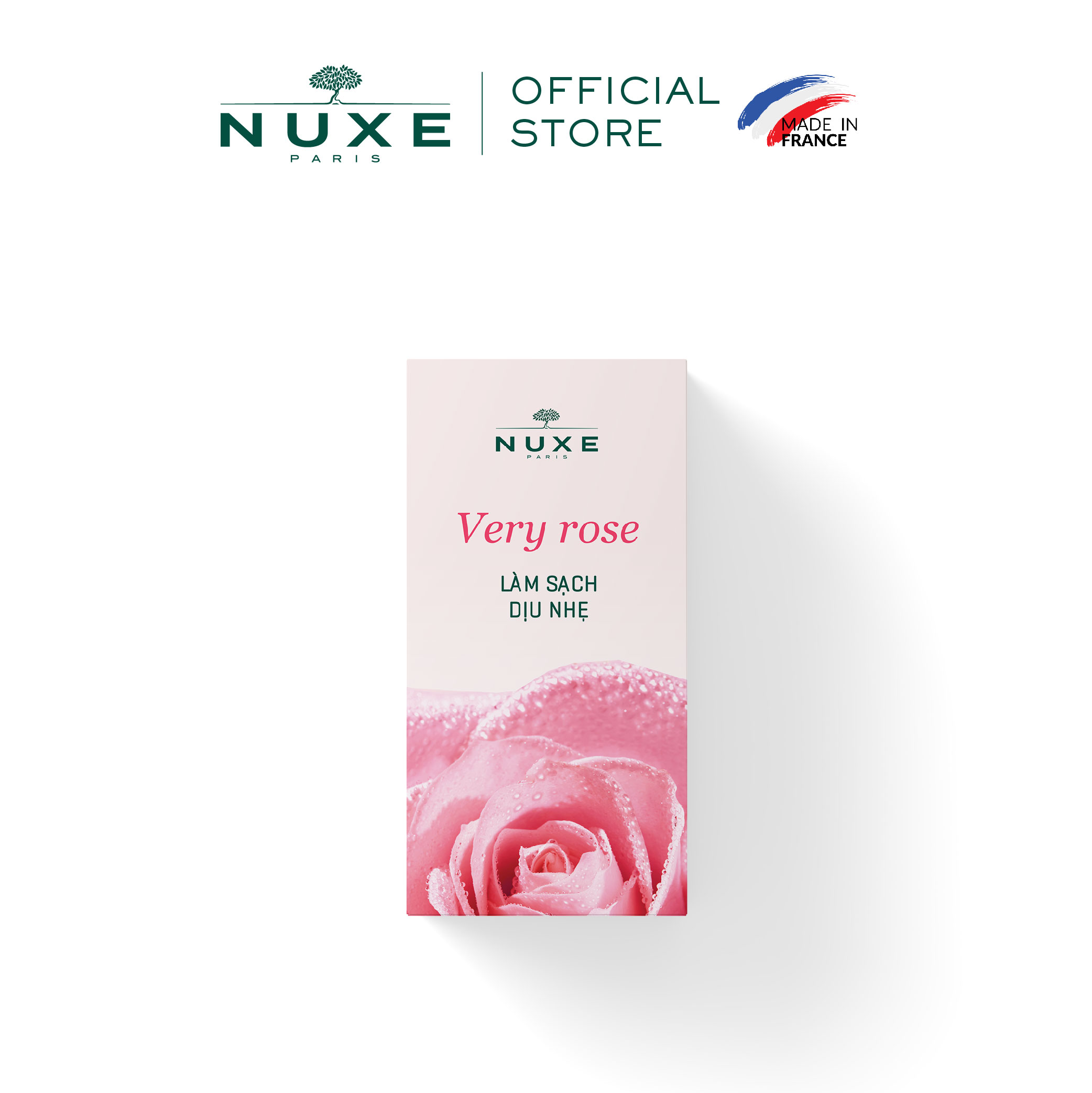 [HB Gift - Quà tặng không bán] Bông tẩy trang cao cấp Nuxe 50 miếng