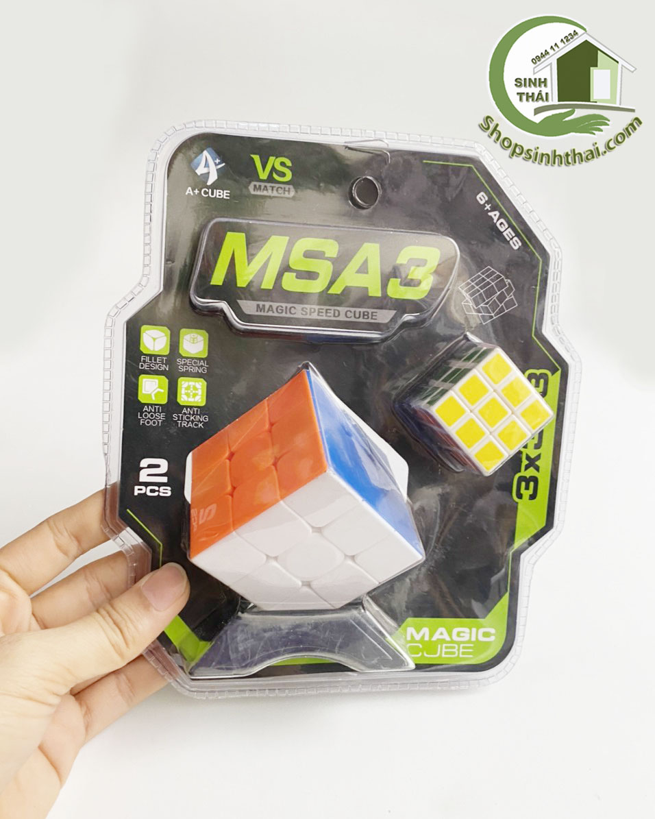[HCM]Vỉ hai cục rubik to nhỏ 3x3