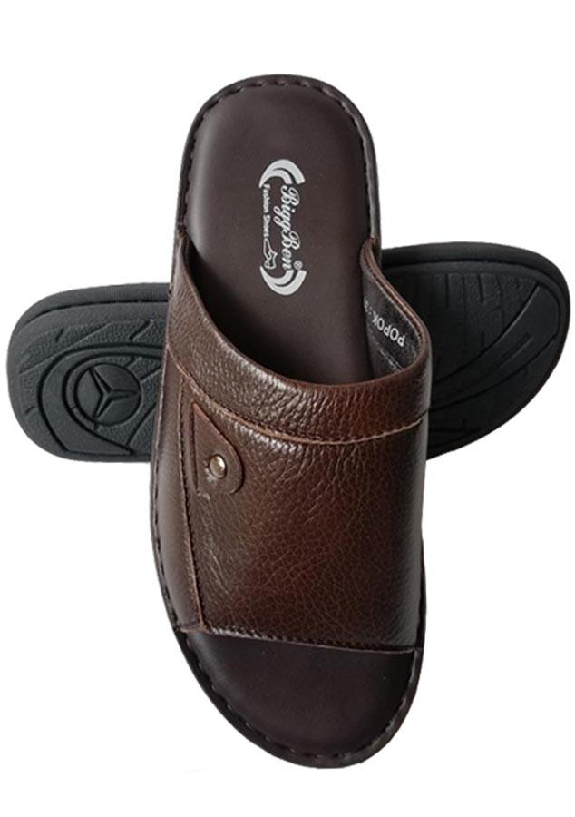 Dép Nam BIGBEN Da Bò Thật Cao Cấp DN286