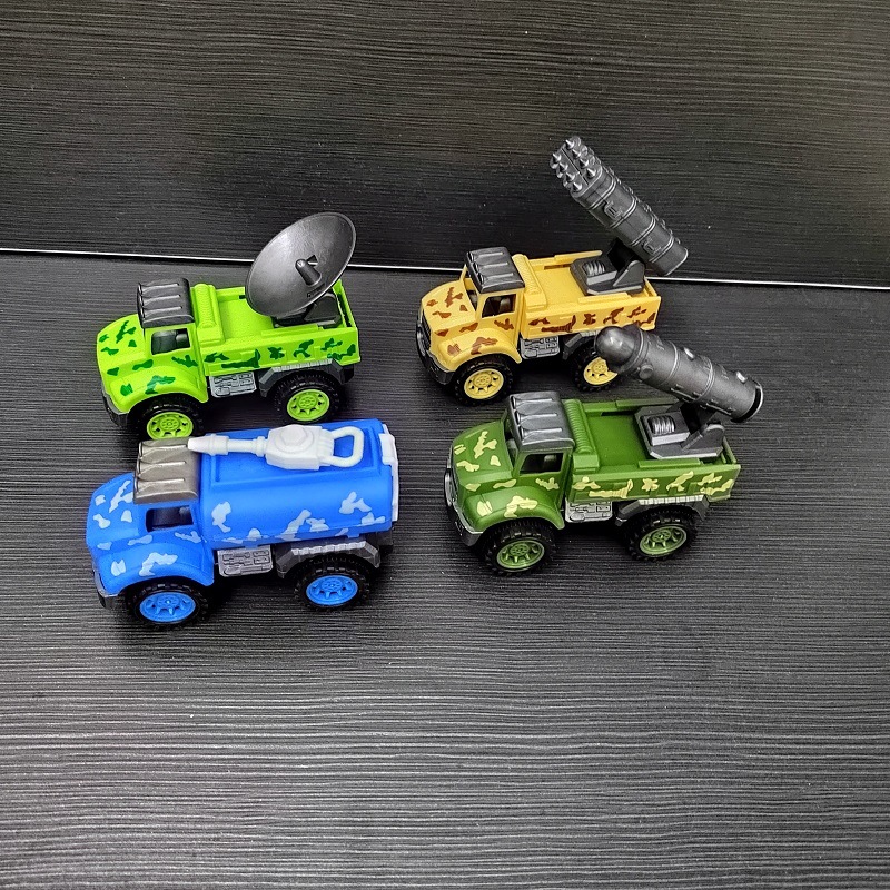 SET 4 XE QUÂN ĐỘI CHẠY BÁNH ĐÀ ĐỒ CHƠI