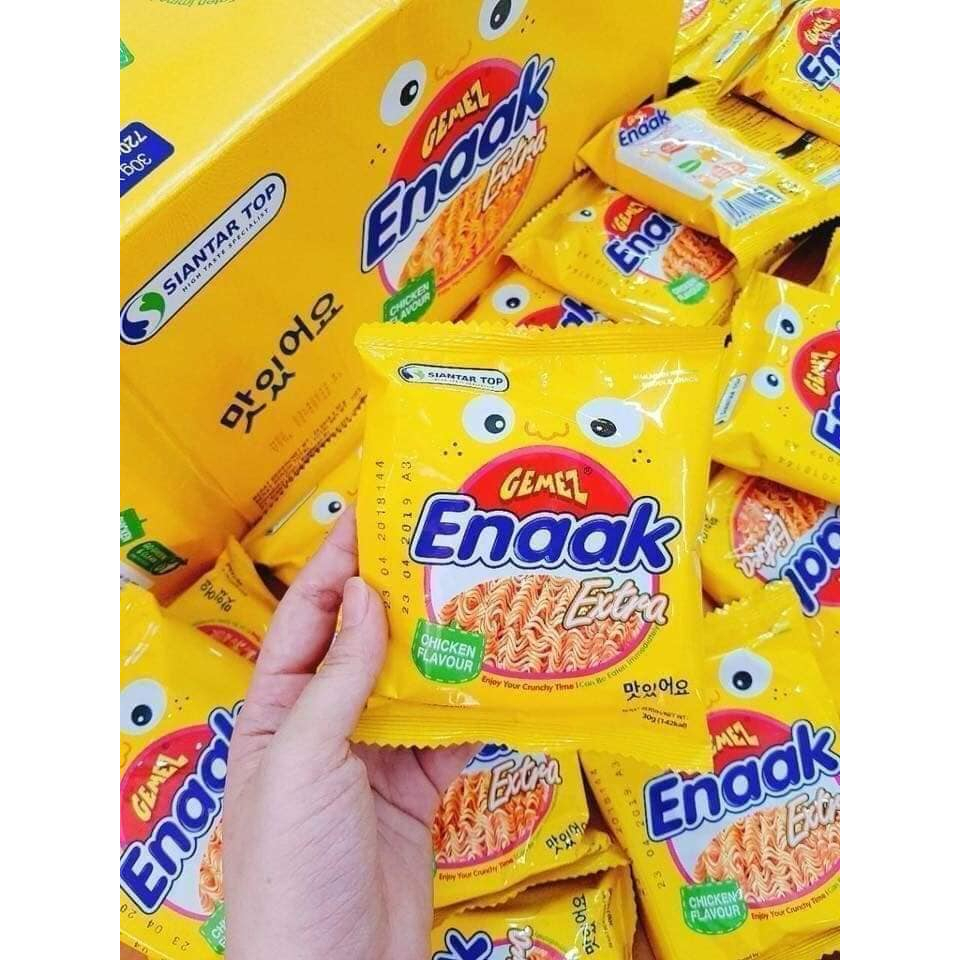 Thùng Mì Tôm Trẻ Em Enaak 24 gói x30g