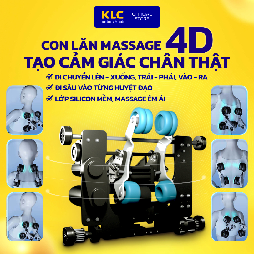 Ghế massage toàn thân KLC K228 Luxury