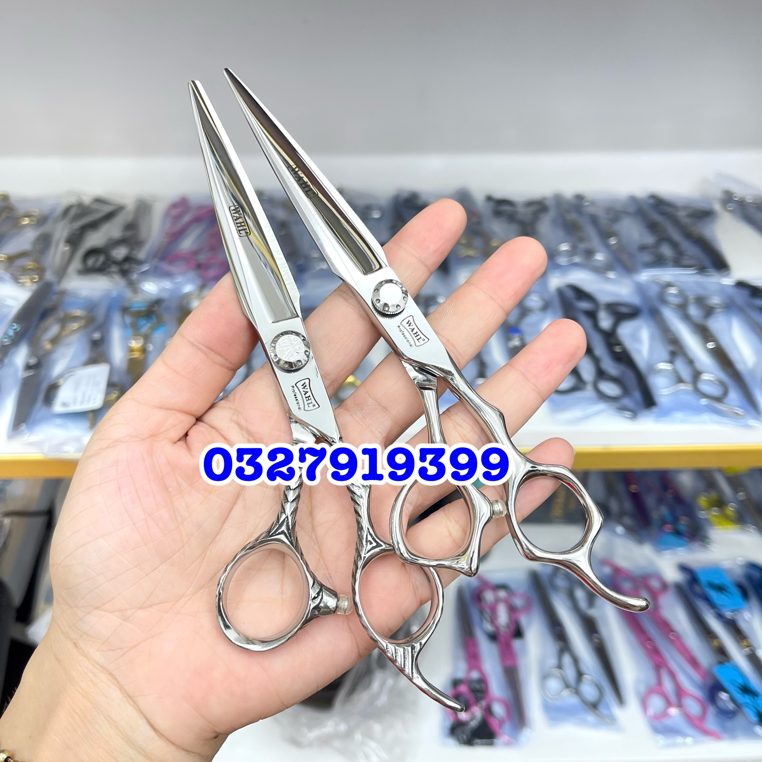 Kéo cắt tóc NHẬT WAHL 7.0 cao cấp ( TS )