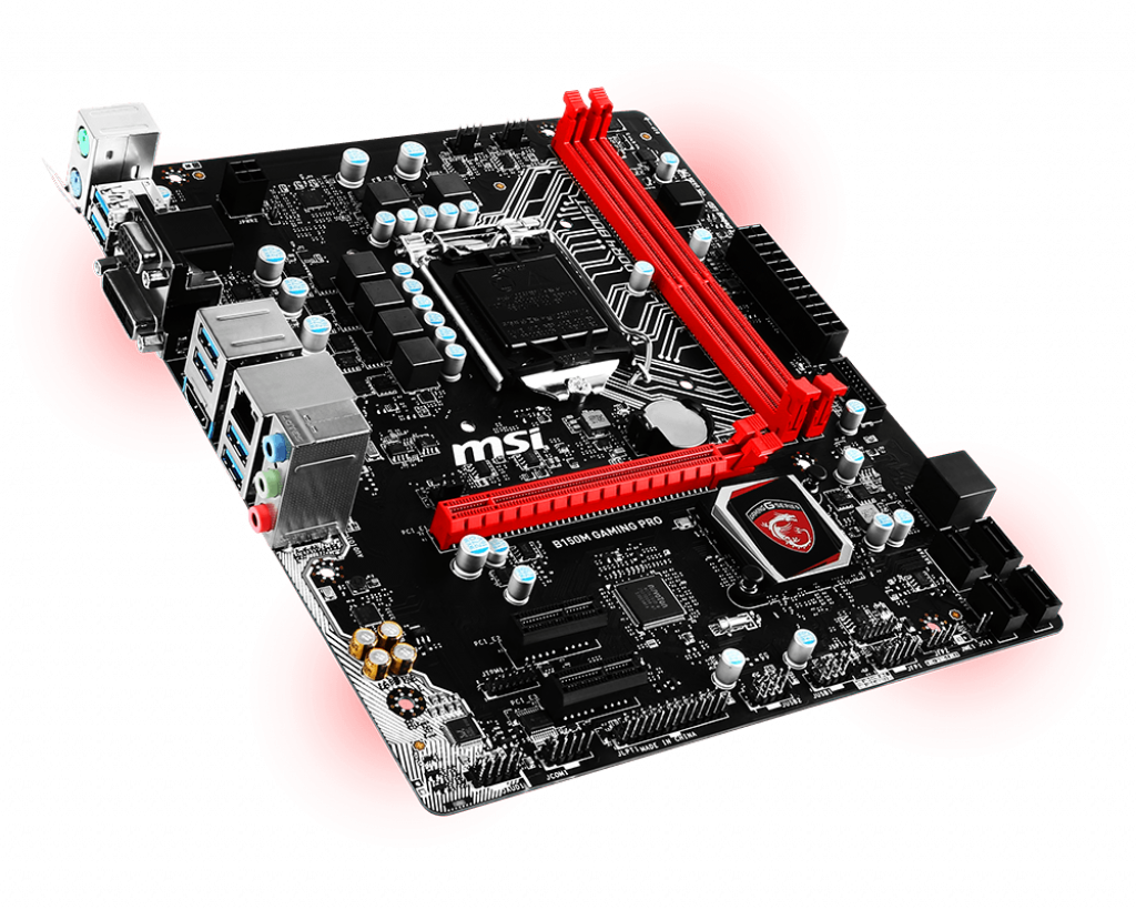 Mainboard MSI B150M GAMING PRO (Intel 1250, Socket 1151, M-ATX, 2 khe Ram DDR4) - Đã Qua Sử Dụng