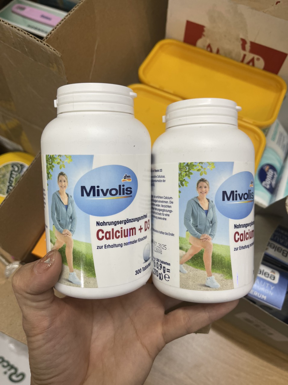 💊 viên uống bổ sung canxi + d3 mivolis