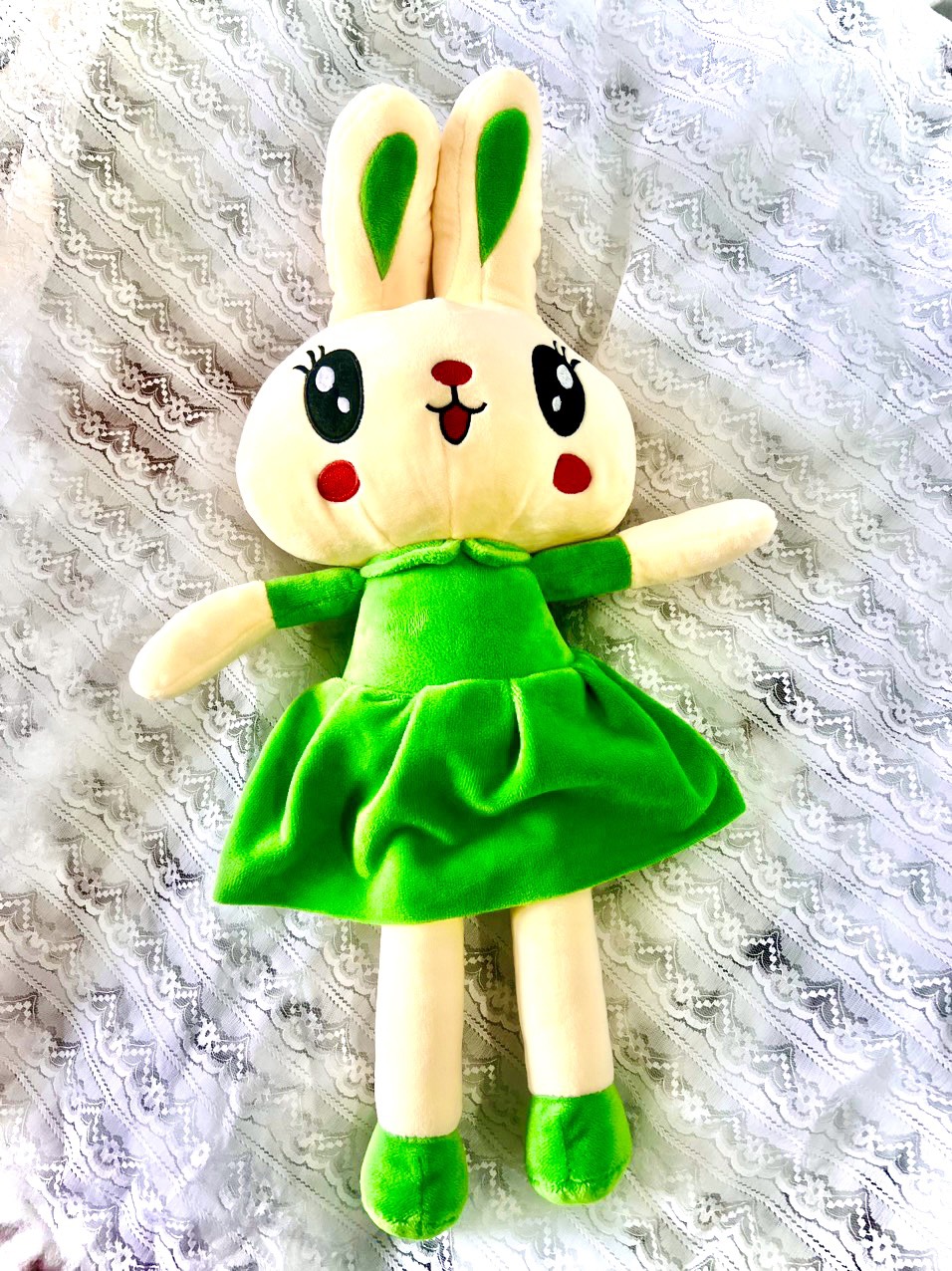 GẤU BÔNG THỎ MẶC VÁY XINH NGẤT NGÂY