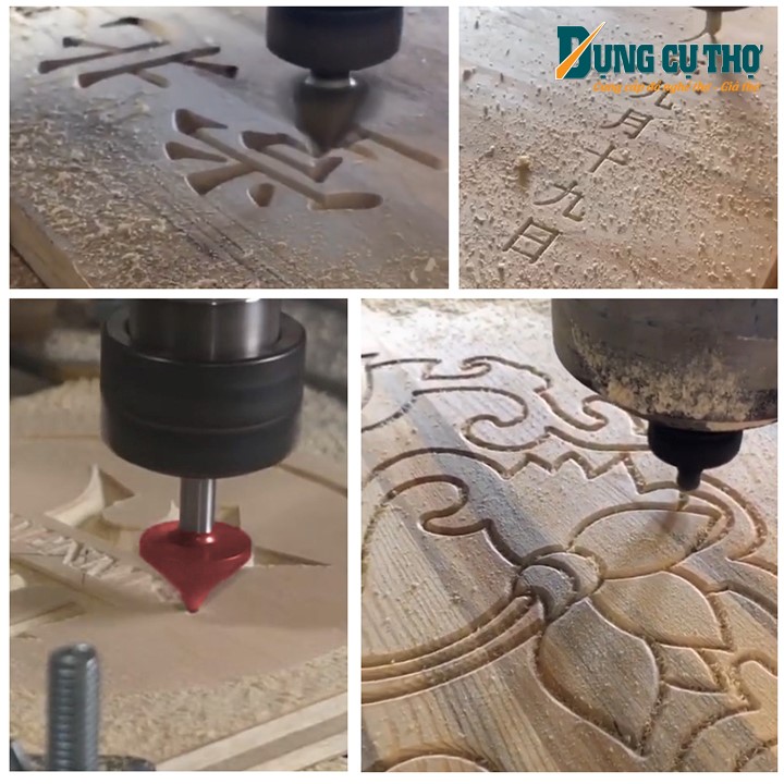 [Chính hãng] Mũi CNC vát cốt 6mm Tideway LC0301