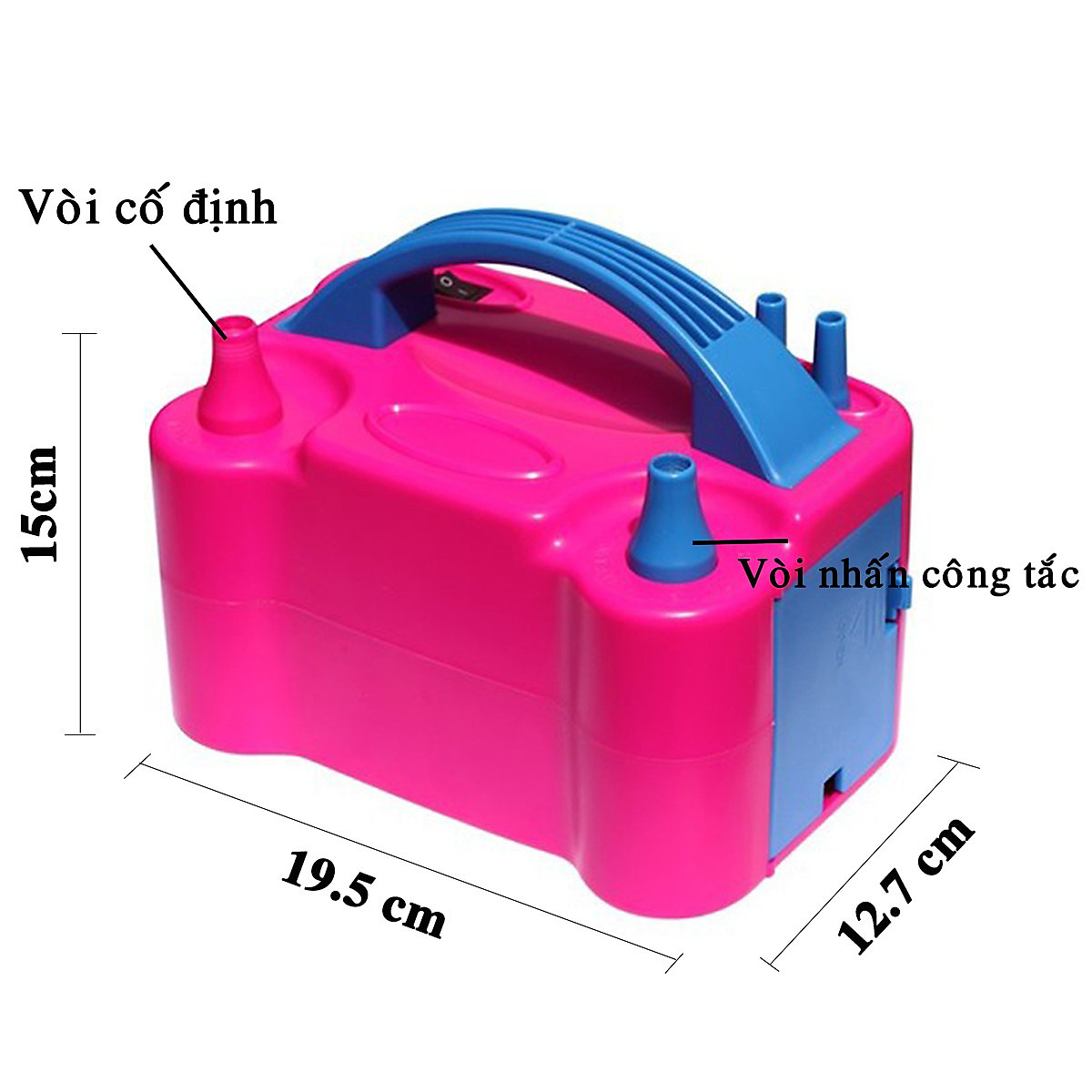 HCM Bơm bong bóng bằng điện - Diệp Linh