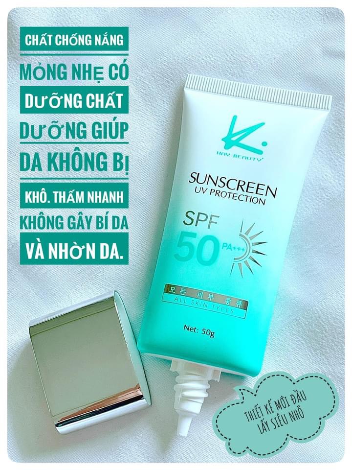 [HOT ! HOT !] Kem chống nắng SPF 50 KAY BEAUTY