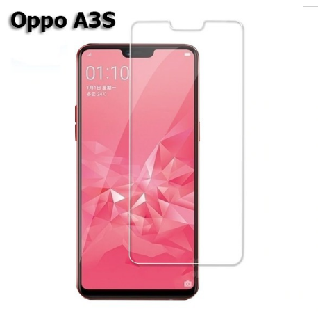 Kính cường lực oppo a3s trong suốt không full màn loại tốt