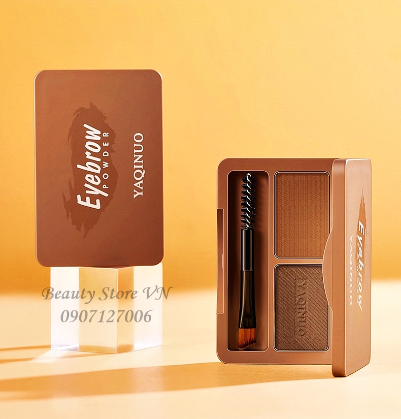 [KÈM CỌ💋] Set Bột Kẻ Chân Mày 2 Màu Đa Năng Cao Cấp