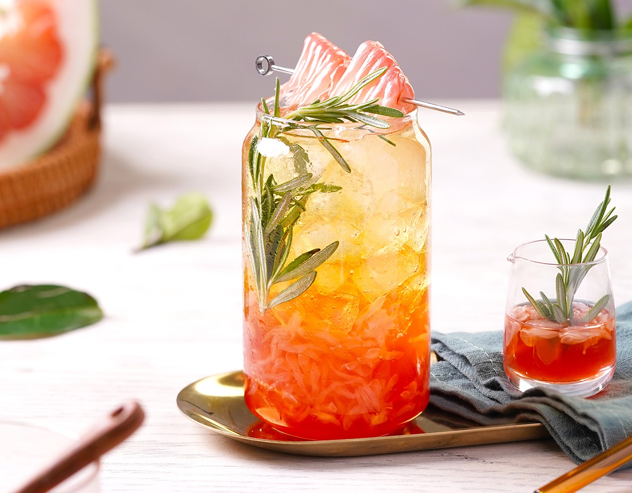 SIRUP DAVINCI BƯỞI HỒNG 750ML (CÓ CHAI CHIẾT) - DAVINCI PINKGRAPEFRUIT SYRUP