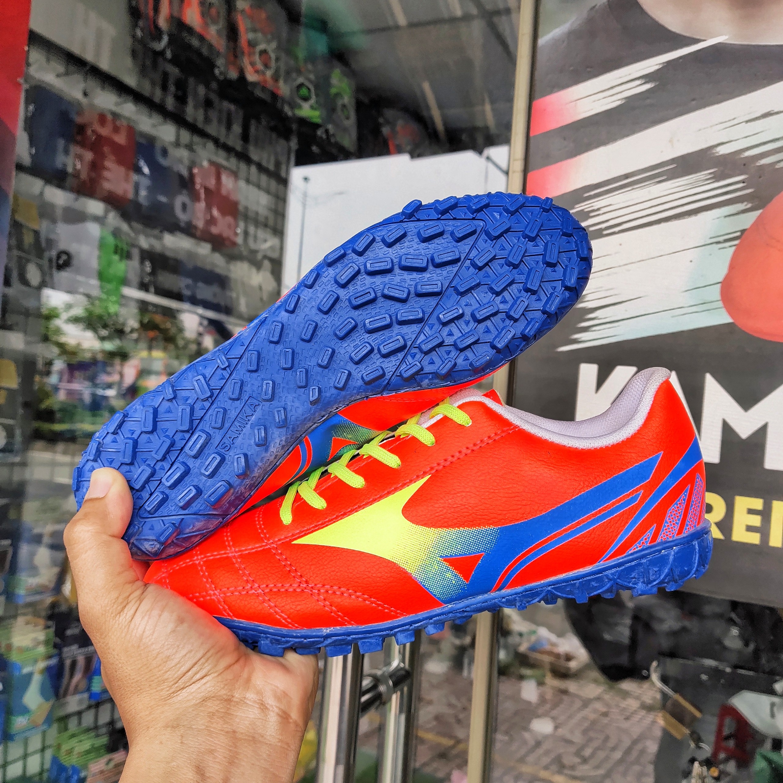 Giày Đá Bóng Mizuno TF Khâu Full Đế ( Tặng Tất )