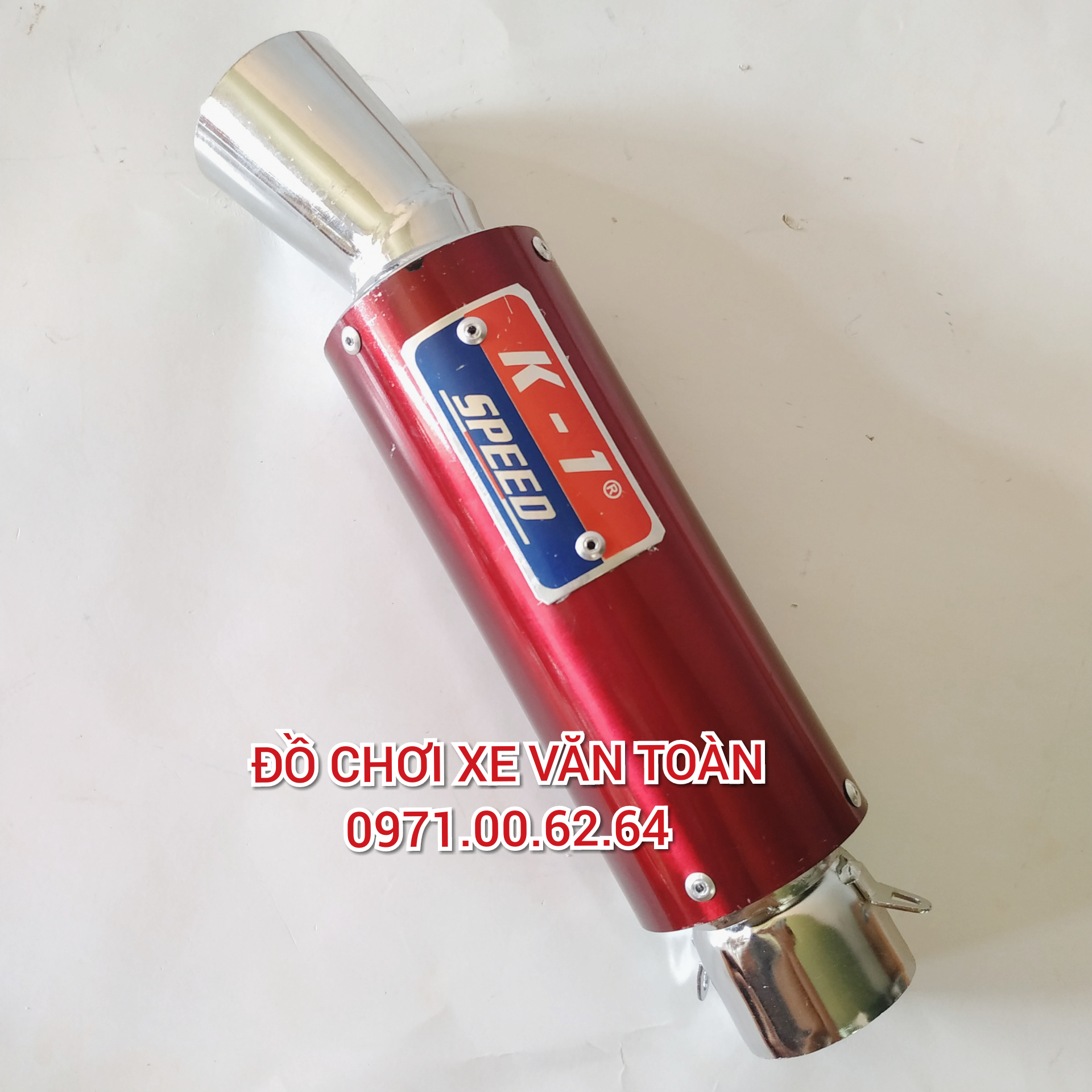 PÔ ĐỘ XE MÁY PÔ K1 ĐỎ (MỚI)