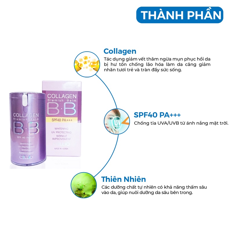BB cream Collagen Cellio