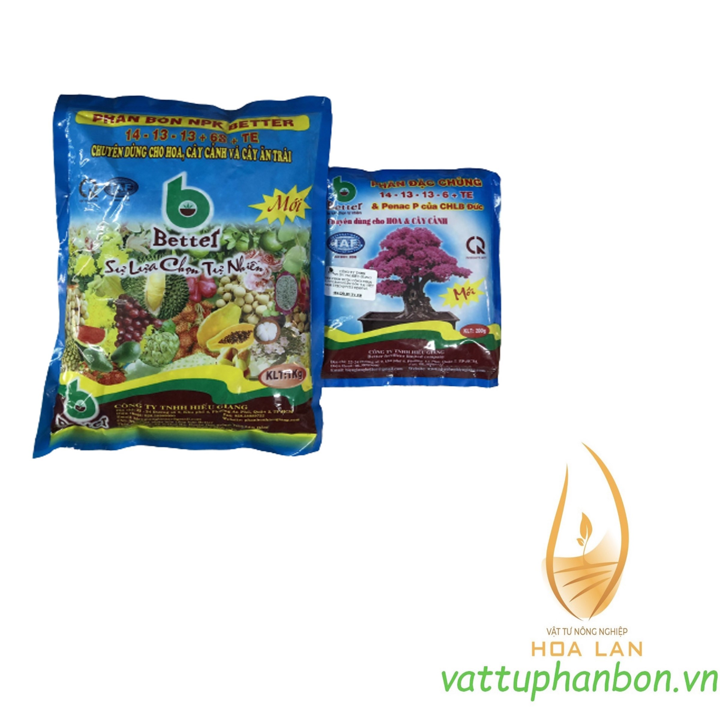PHÂN BÓN NPK (3 MÀU) BETTER 14-13-13+6S+TE - #107A# 200g