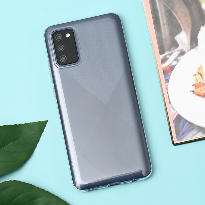 Ốp dẻo trong suốt cho Samsung Galaxy A02s (Hàng loại A)