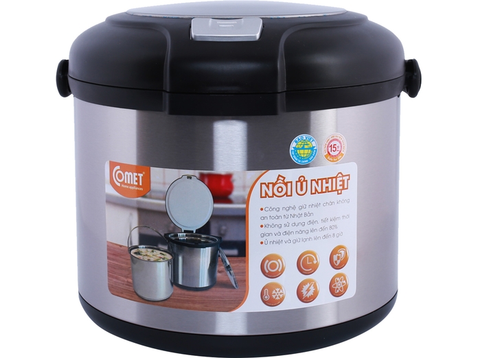 Nồi ủ nhiệt đa năng Comet CM7661 5L