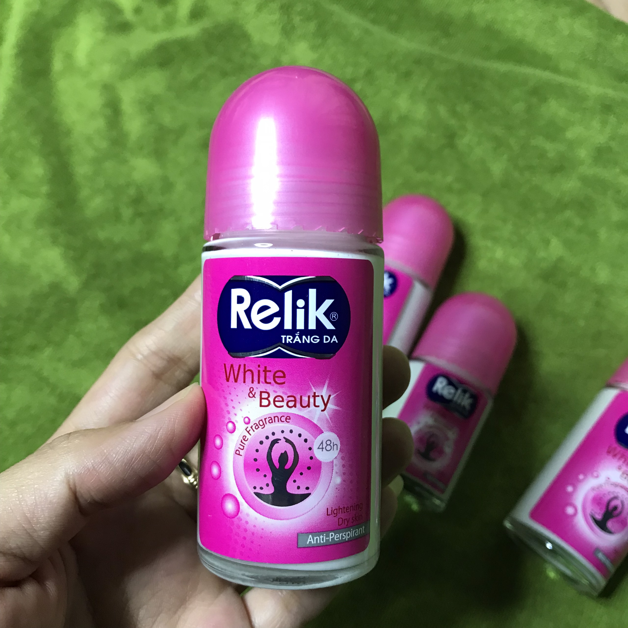 LĂN KHỬ MÙI RELIK  TRẮNG DA