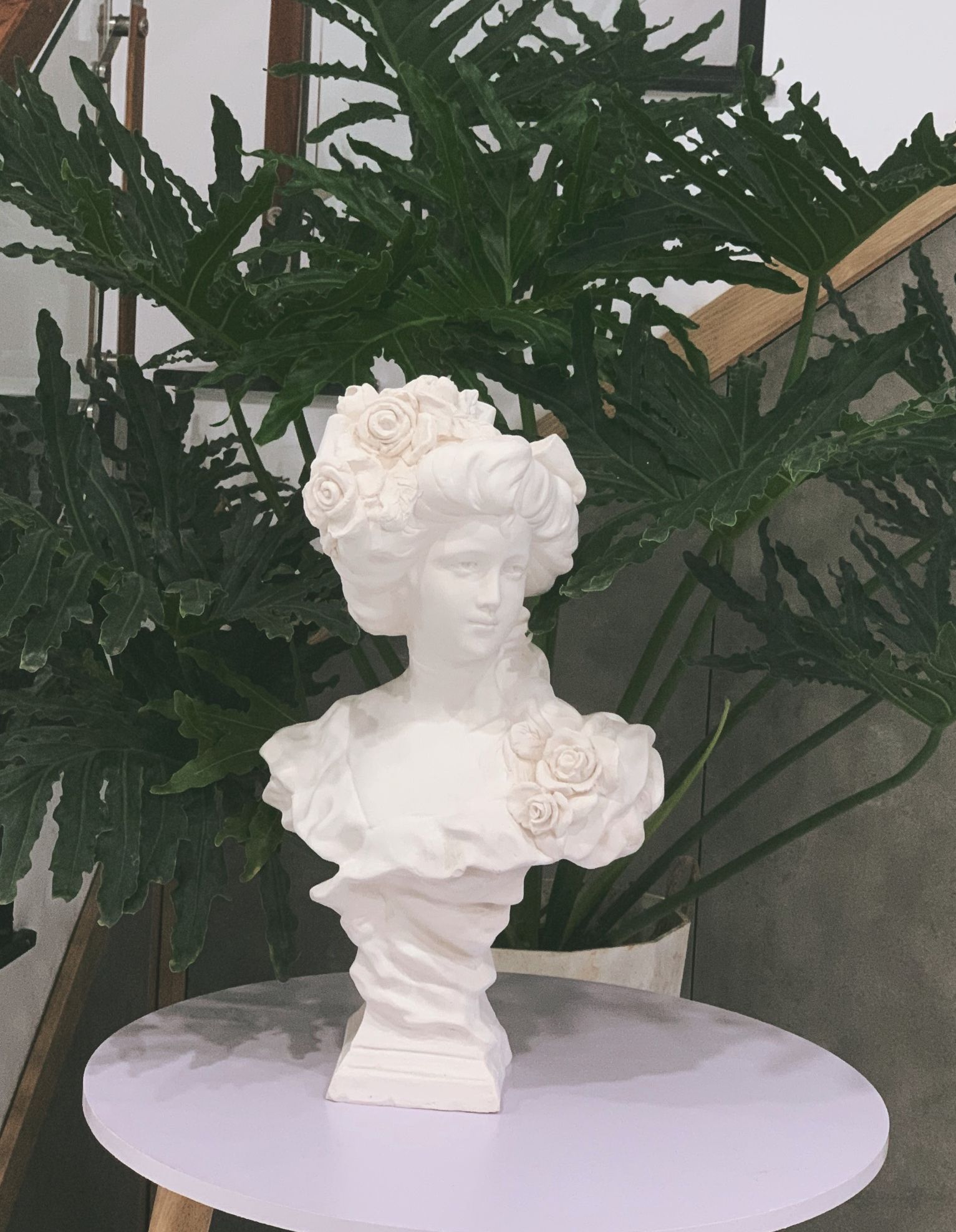 Tượng Decor Composite Cô gái Pháp 52cm