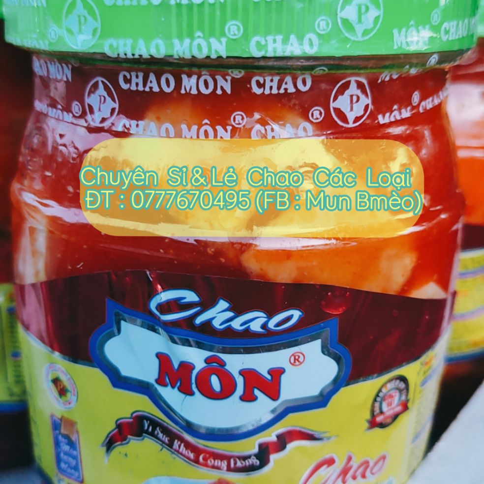 Chao Môn Siêu Béo Tây Ninh hủ 720gr