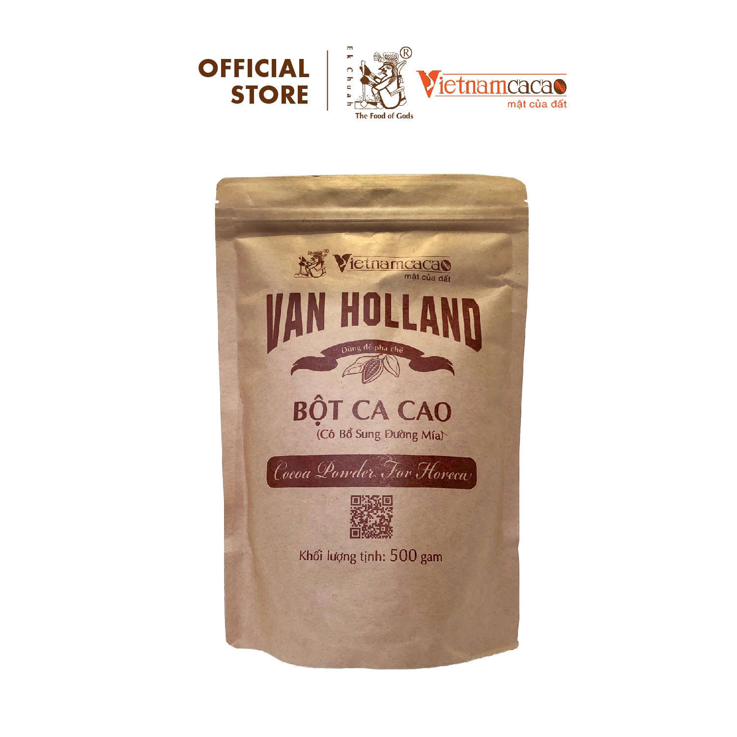 Bột cacao Van Holland- túi 500g