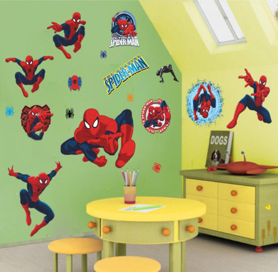 Decal dán tường Người nhện- T78-kiddecals