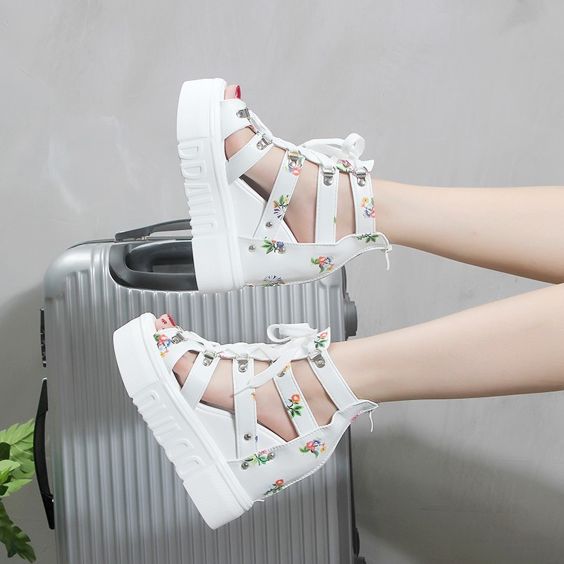 Giày Sandal nữ đế xuồng  S087T