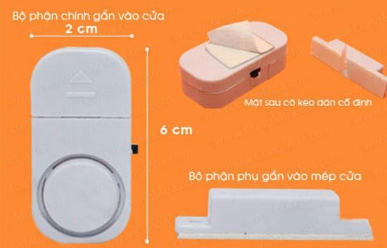 [HCM]Combo 2 Chuông Báo Động Chống Trộm Thông Minh