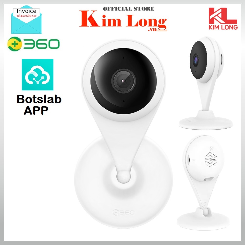 ﹊ Camera quan sát Qihoo 360 AC1C Pro 2K 1296P Ai Smart camera  I Qihoo 360 AC1C - Hàng chính hãng
