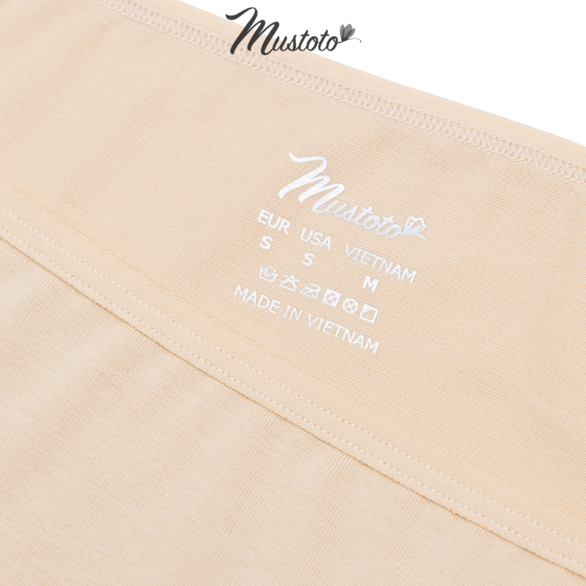 Combo 5 Quần Lót Nữ 100% Cotton Lưng Thấp Thấm Hút (Mustoto MQ29)
