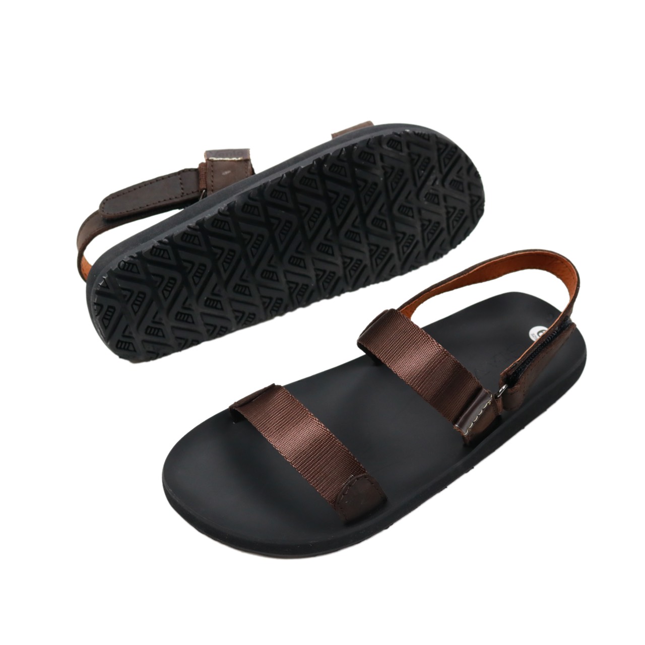 Giày sandal Giavy nữ - SK411 Nâu