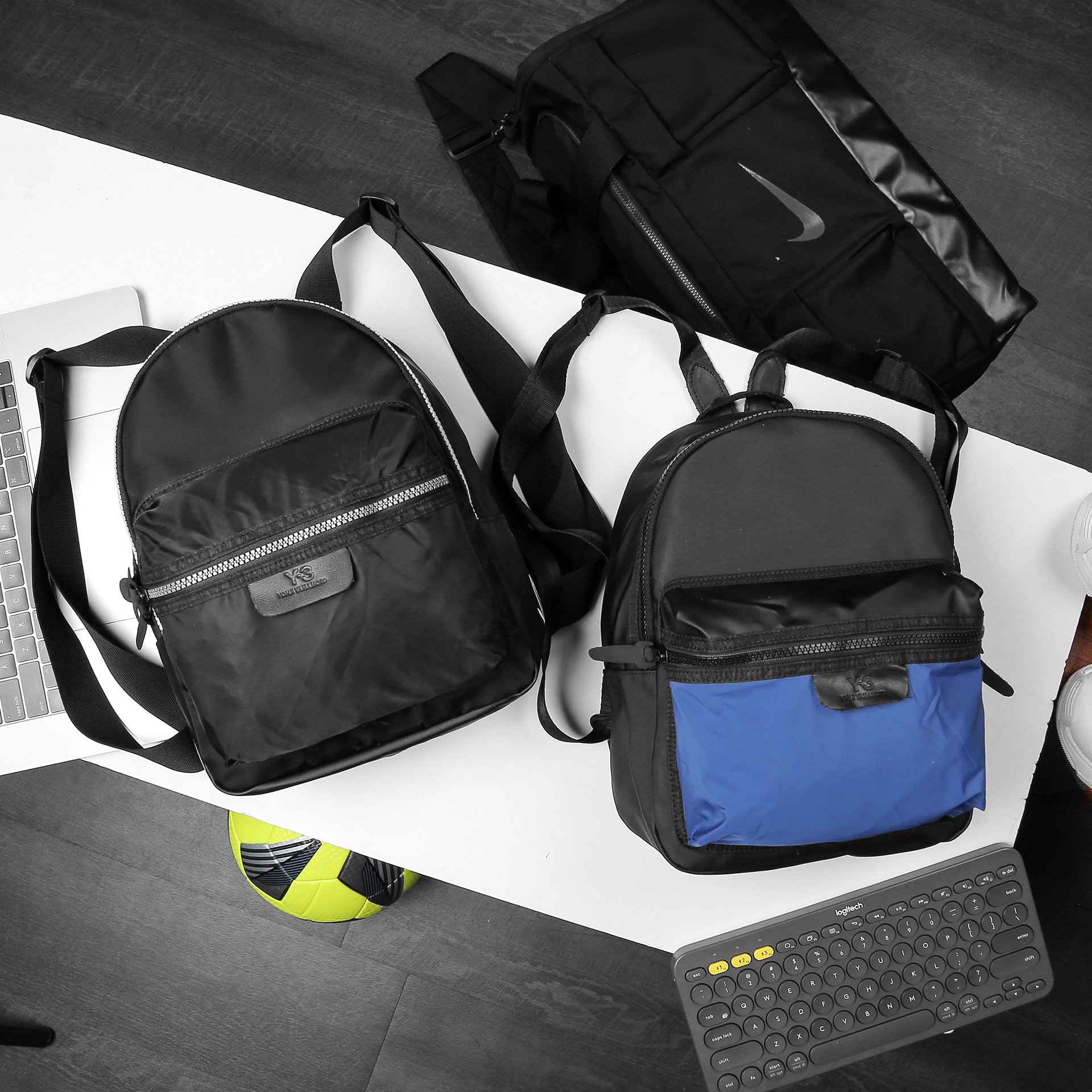 Balo Mini Nữ Y3 Backpack Màu Xanh