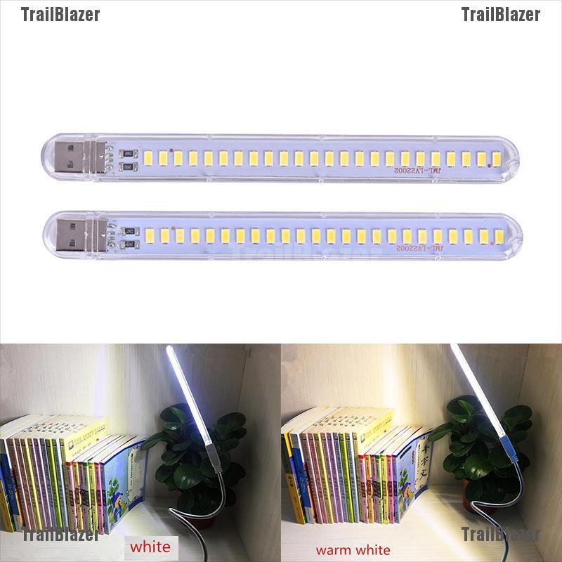 (GIÁ RẺ) THANH ĐÈN LED USB 24 BÓNG THÂN TRONG SUỐT SIÊU SÁNG CỰC MẠNH - ĐÈN USB CẮM SẠC DỰ PHÒNG LAPTOP XE OTO TẤT CẢ NGUỒN USB