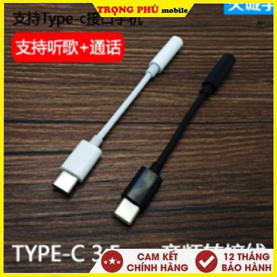 Cáp chuyển type-c ra 3.5 tiện lợi