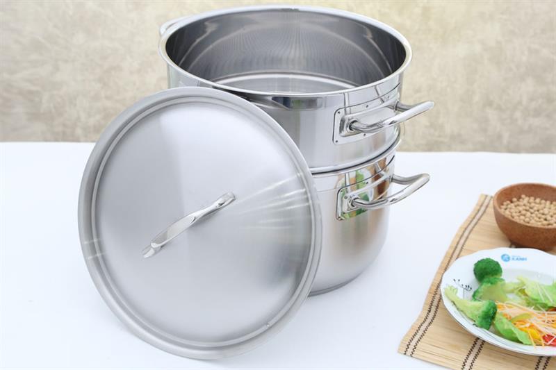 Bộ nồi xửng hấp inox fivestar 24/26/28//30/32 cm nắp inox cao cấp