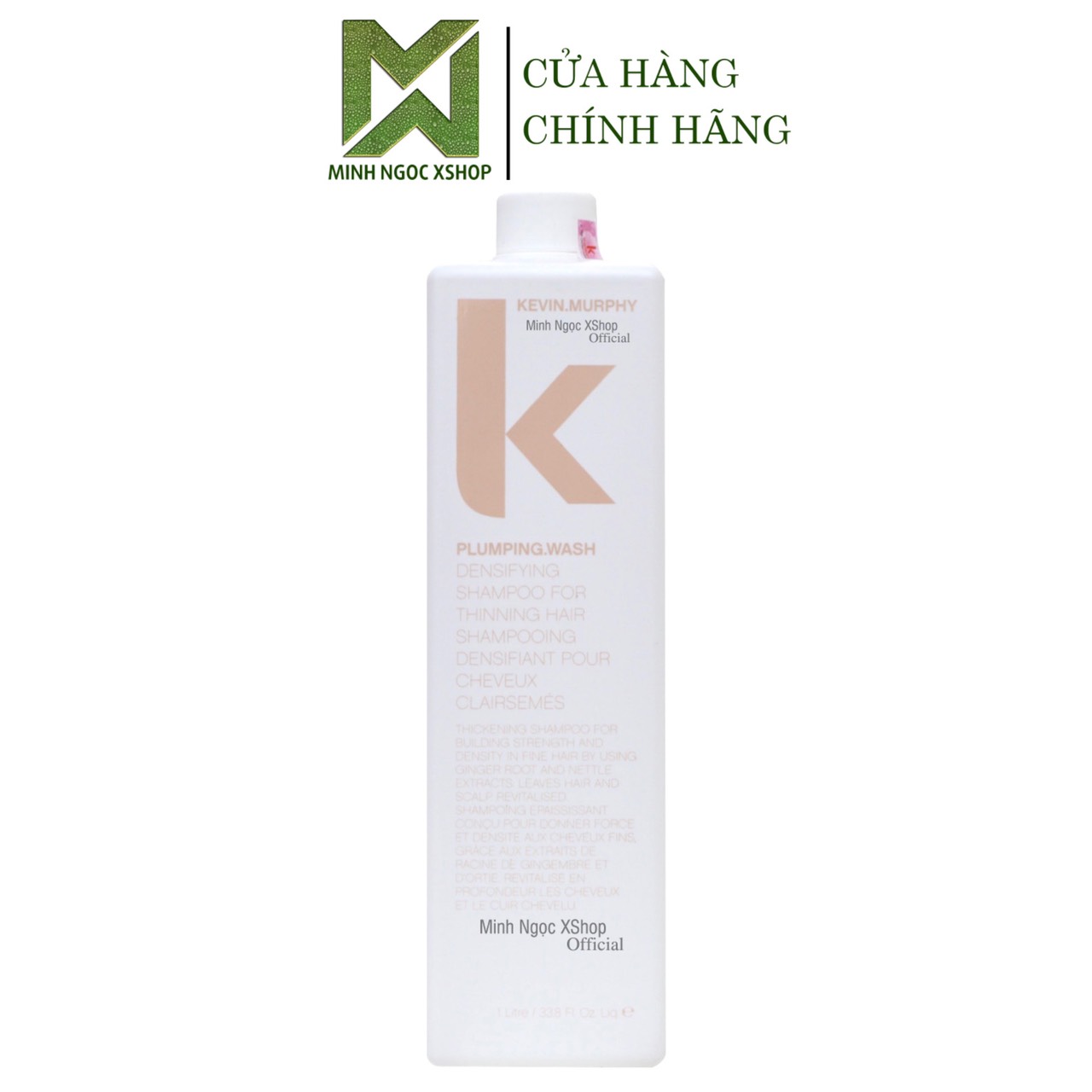 Dầu gội chống rụng kích mọc tóc Kevin Murphy Plumping 1000ML chính hãng