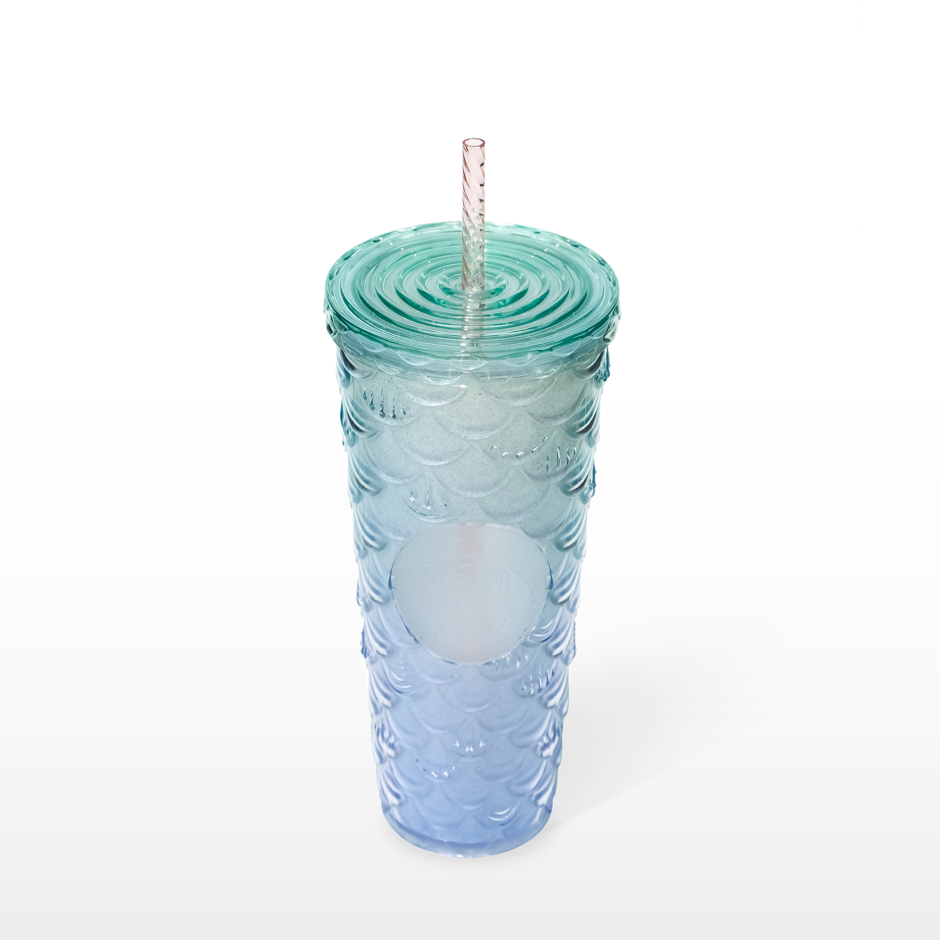 Ly Starbucks Cold Cup 24Oz (710ml) Fishscale PL Tumbler
