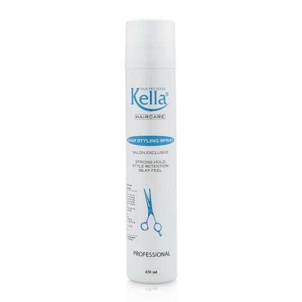 [HCM]Keo xịt tóc Kella mềm giúp tạo kiểu và giữ nếp 420ml nhập khẩu
