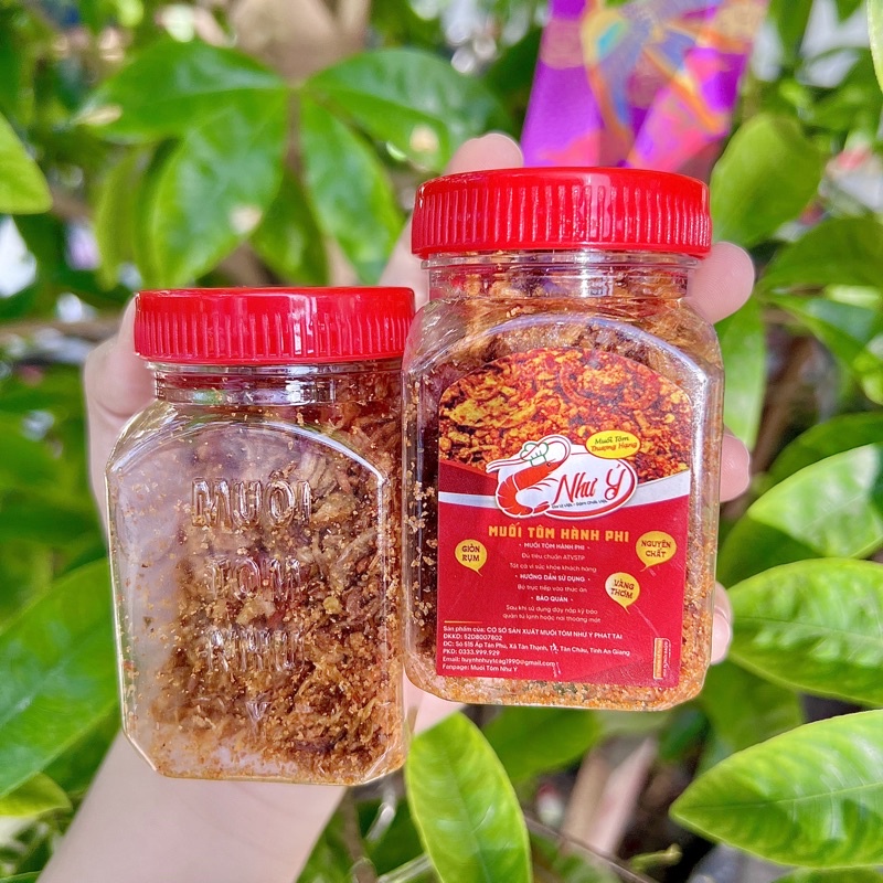 Muối tôm như ý hạt to thượng hạng siêu ngon - chai nhỏ 100g