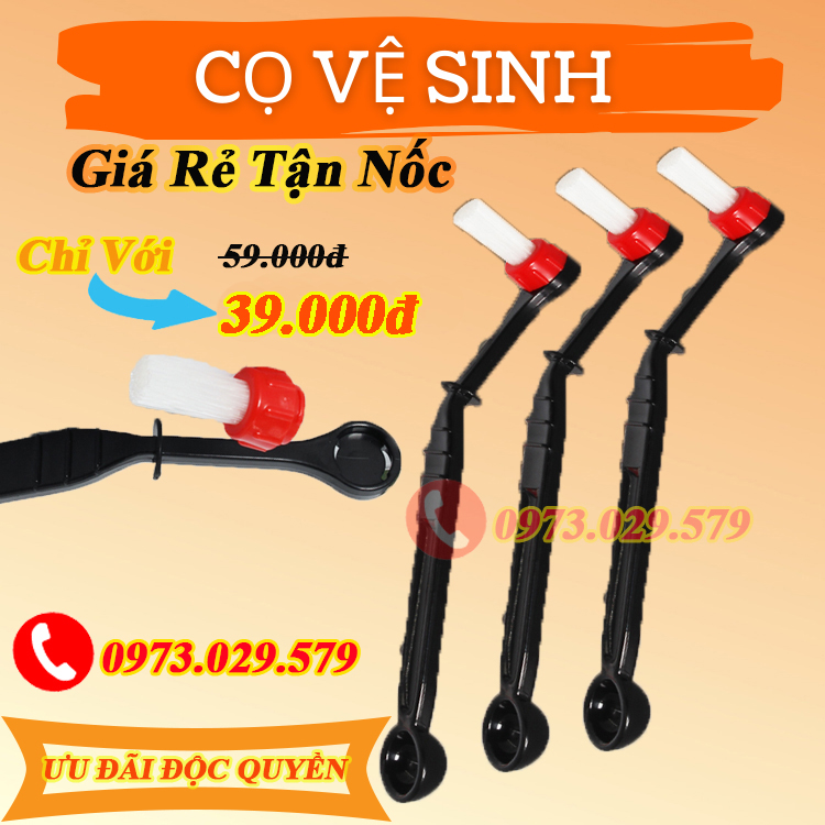 Chổi/Cọ Vệ Sinh Máy Pha Cà Phê - Phụ Kiện & Linh Kiện Máy Pha Cafe.