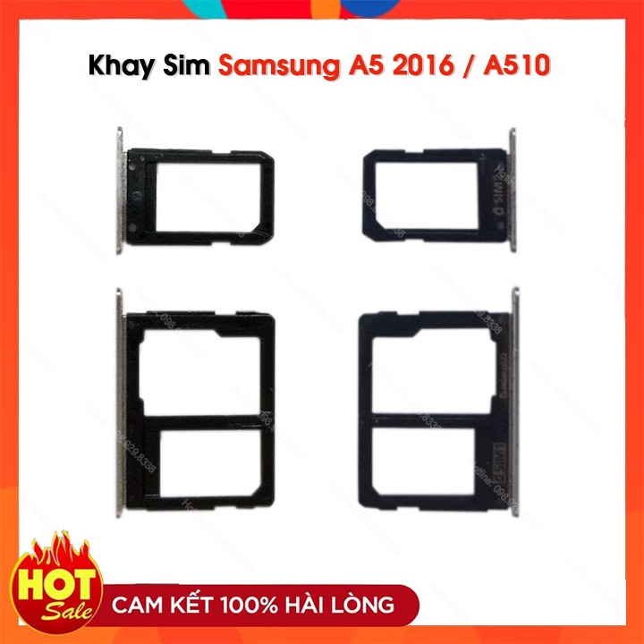 Khay Sim Khay Đựng Sim Sam Sung A510 / A5 2016 Zin Bóc Máy