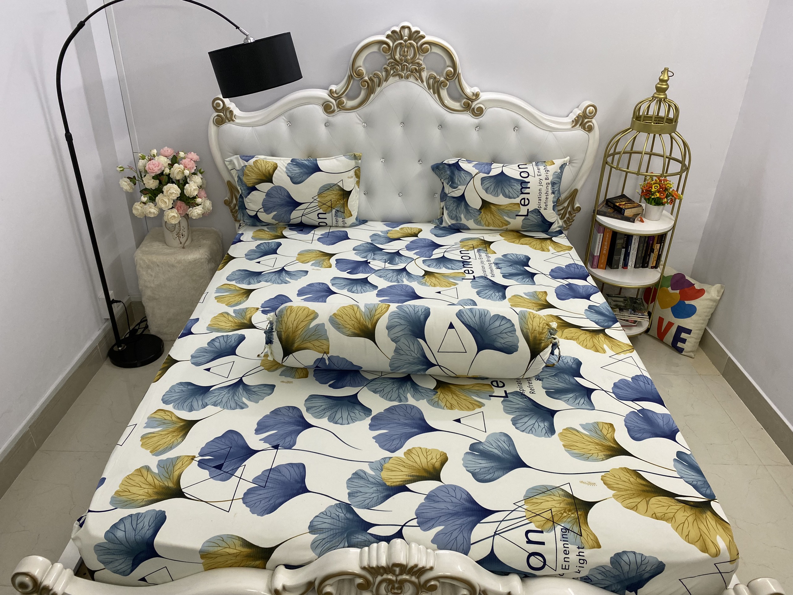 Bộ Drap Thun Hàn Quốc mát lạnh { 4 món } khách nhớ chọn size"