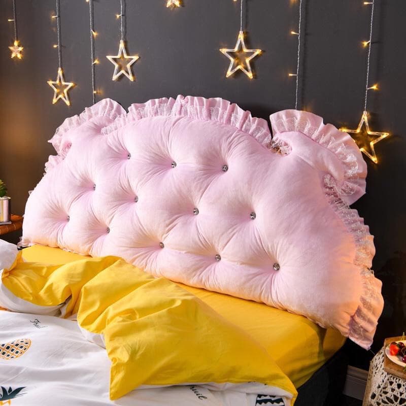 TỰA KÊ ĐẦU GIƯỜNG KHUY CÔNG CHÚA SIZE 60 X 180CM
