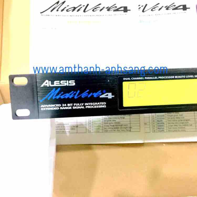 Midiverb4, Echo Alesis Midiverb 4, Echo rời Midiverb 24 BIT