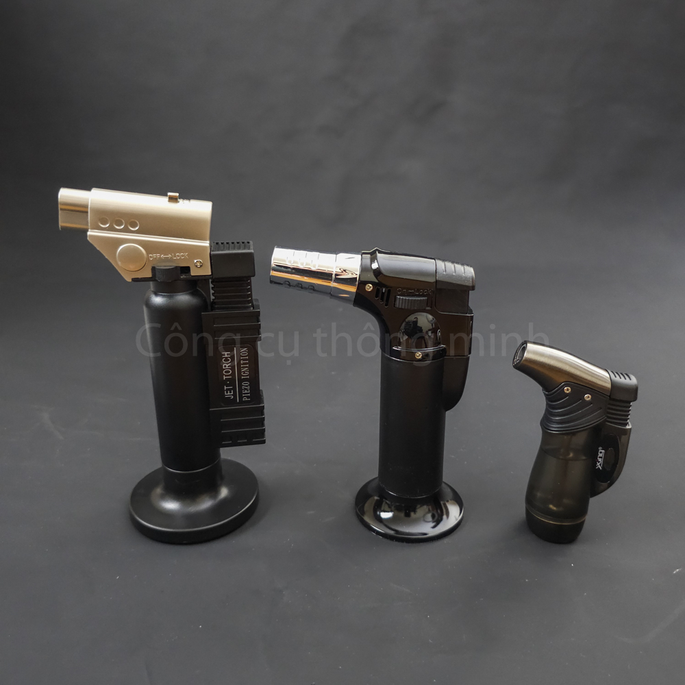 Bật khò siêu mạnh JET TORCH 703 khò pha chế, khò lửa (đầu khò kim loại)