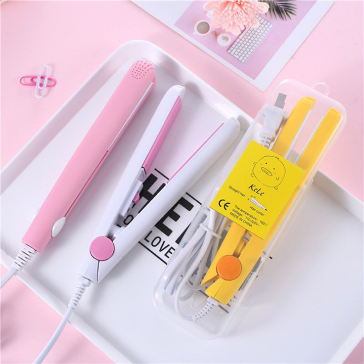 Máy Ép Uốn Duỗi Là Tóc Mini Cầm Tay - Máy Tạo Kiểu Tóc Đa Năng MAKE TIME