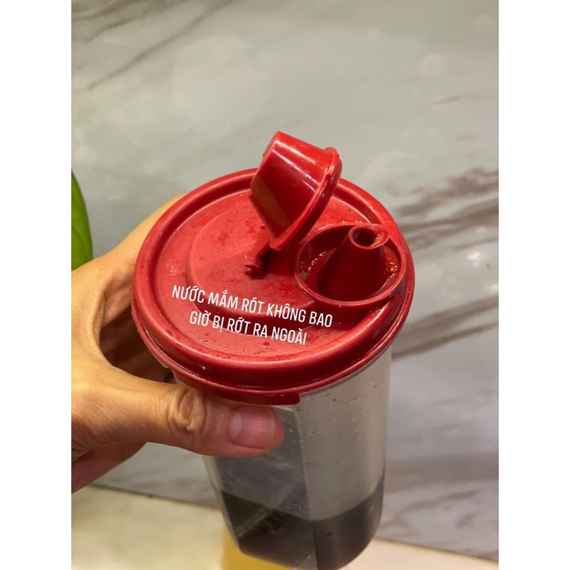 [HCM]Bình Đựng Dầu Ăn  Nước Mắm Tupperware 650Ml